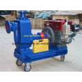 Trailer Mounted Self Priming Mobile Working Trash Pump